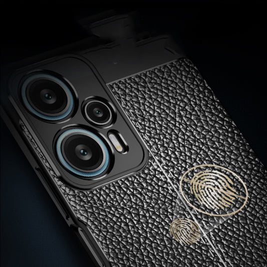 Litchi Texture Shockproof TPU Phone Case