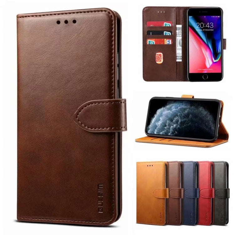 GUSSIM Horizontal Flip Leather Phone Case