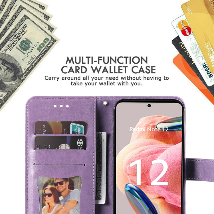 7-petal Flowers Embossing Leather Phone Case