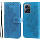 7-petal Flowers Embossing Leather Phone Case