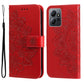 7-petal Flowers Embossing Leather Phone Case