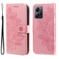 7-petal Flowers Embossing Leather Phone Case