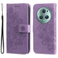 7-petal Flowers Embossing Leather Phone Case