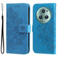 7-petal Flowers Embossing Leather Phone Case