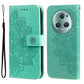 7-petal Flowers Embossing Leather Phone Case