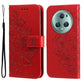 7-petal Flowers Embossing Leather Phone Case