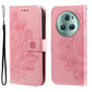 7-petal Flowers Embossing Leather Phone Case