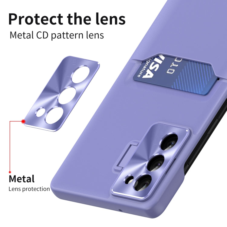 Pure Color Invisible Lens Holder Phone Case