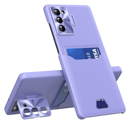 Pure Color Invisible Lens Holder Phone Case
