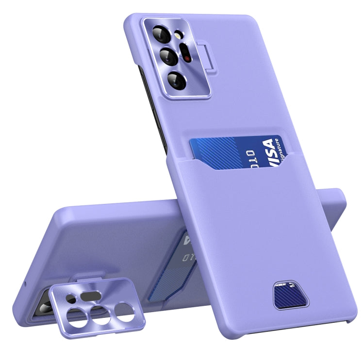 Pure Color Invisible Lens Holder Phone Case