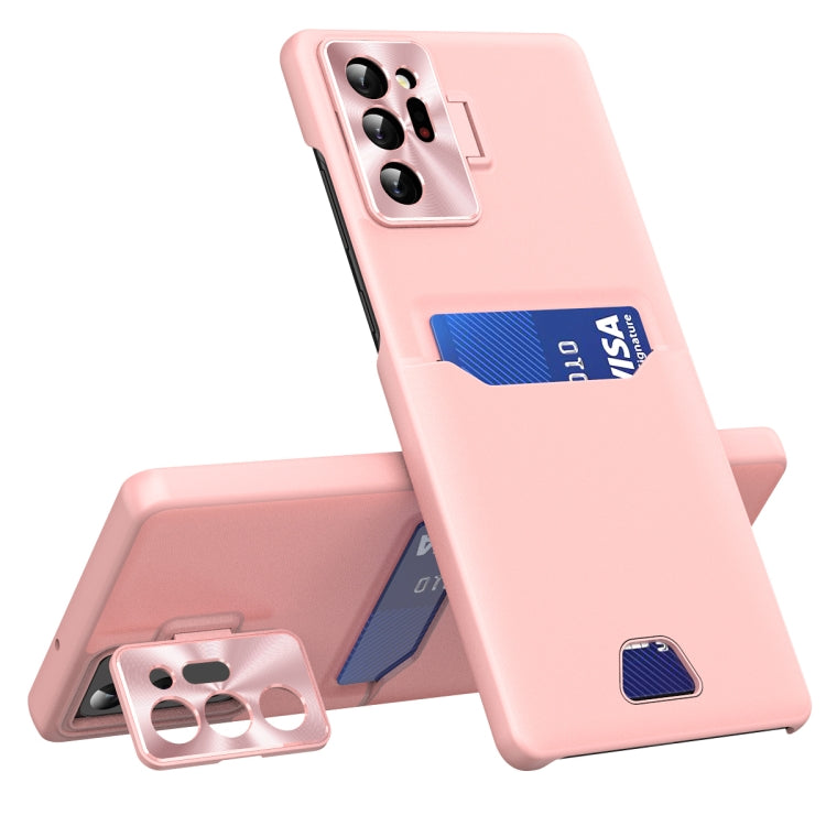 Pure Color Invisible Lens Holder Phone Case