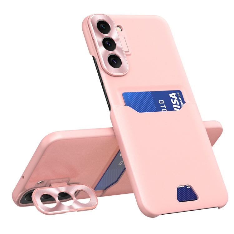 Pure Color Invisible Lens Holder Phone Case