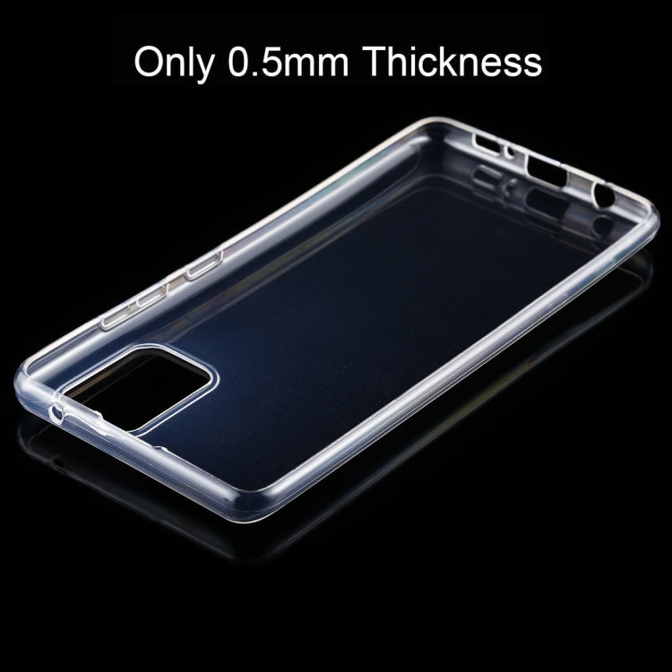 0.5mm Ultra-Thin Transparent TPU Protective Case, For Samsung Galaxy A51 5G, For LG K51S, For Meizu 17 Pro, For Nubia Play, For Huawei Honor X10, For Xiaomi Mi Note 10 Lite