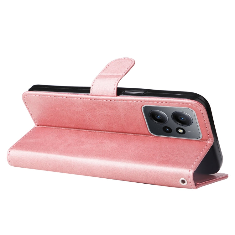 Calf Texture Zipper Leather Phone Case