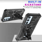 Armor Shockproof TPU + PC Magnetic Protective Phone Case with Holder
