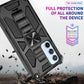 Armor Shockproof TPU + PC Magnetic Protective Phone Case with Holder