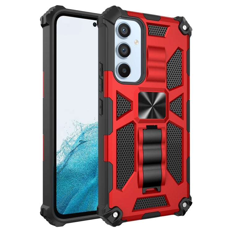 Armor Shockproof TPU + PC Magnetic Protective Phone Case with Holder