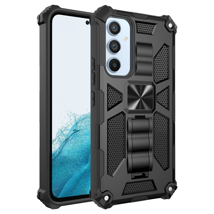 Armor Shockproof TPU + PC Magnetic Protective Phone Case with Holder