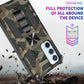Camouflage Armor Shockproof TPU + PC Magnetic Protective Phone Case with Holder