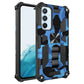 Camouflage Armor Shockproof TPU + PC Magnetic Protective Phone Case with Holder