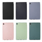 Solid Color 3-folding Leather Tablet Case
