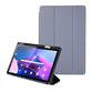 Solid Color 3-folding Leather Tablet Case