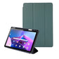 Solid Color 3-folding Leather Tablet Case