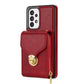 Zipper Hardware Card Wallet Phone Case