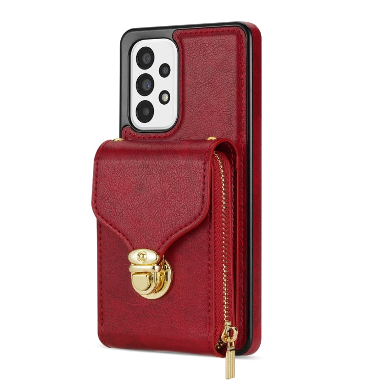 Zipper Hardware Card Wallet Phone Case