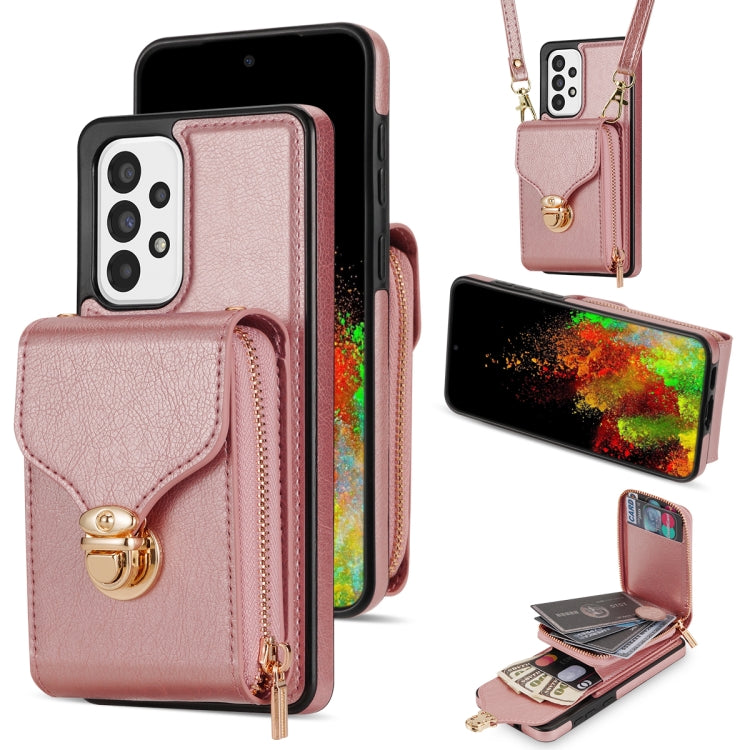 Zipper Hardware Card Wallet Phone Case