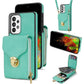 Zipper Hardware Card Wallet Phone Case