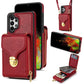 Zipper Hardware Card Wallet Phone Case