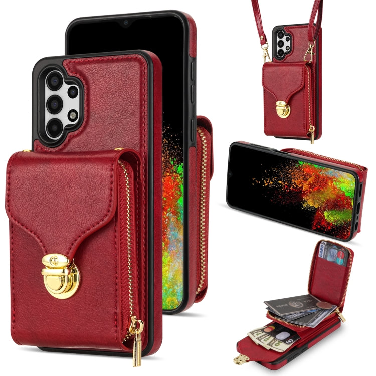 Zipper Hardware Card Wallet Phone Case