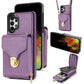 Zipper Hardware Card Wallet Phone Case