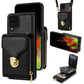Zipper Hardware Card Wallet Phone Case