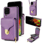 Zipper Hardware Card Wallet Phone Case