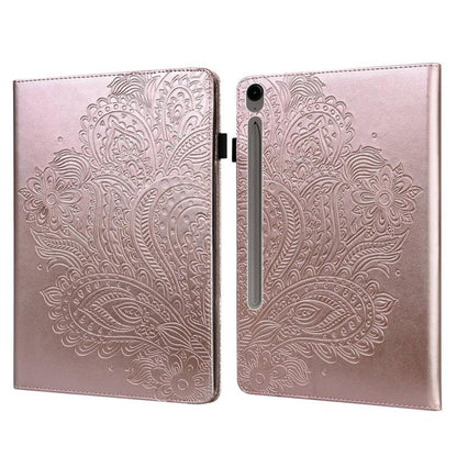 Peacock Embossed Pattern Leather Tablet Case