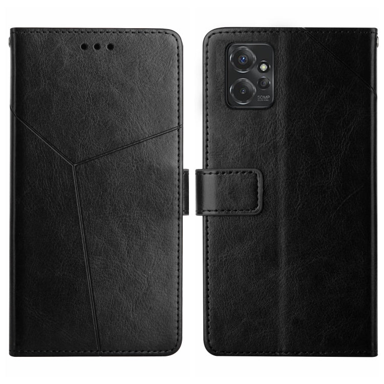 HT01 Y-shaped Pattern Flip Leather Phone Case