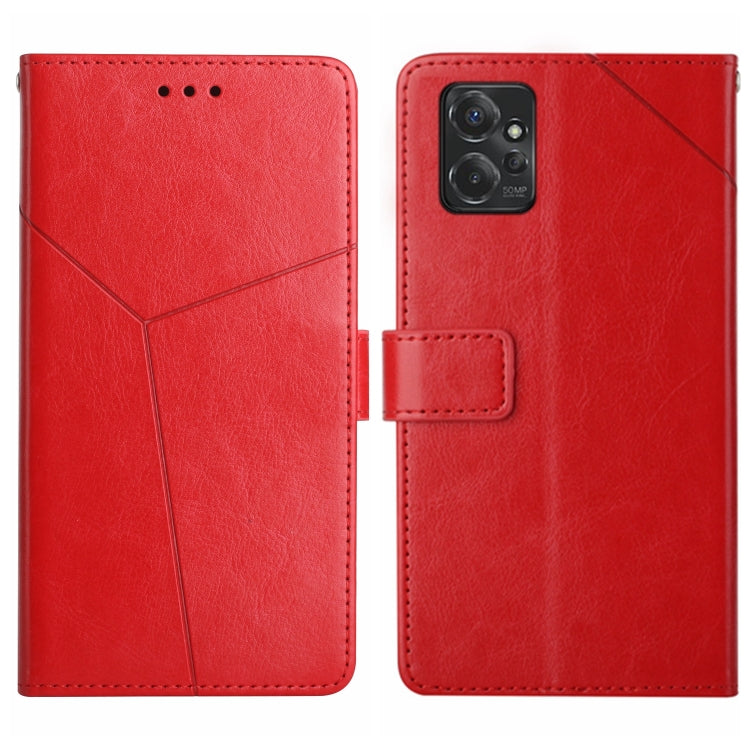 HT01 Y-shaped Pattern Flip Leather Phone Case