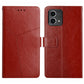 HT01 Y-shaped Pattern Flip Leather Phone Case