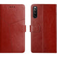 HT01 Y-shaped Pattern Flip Leather Phone Case
