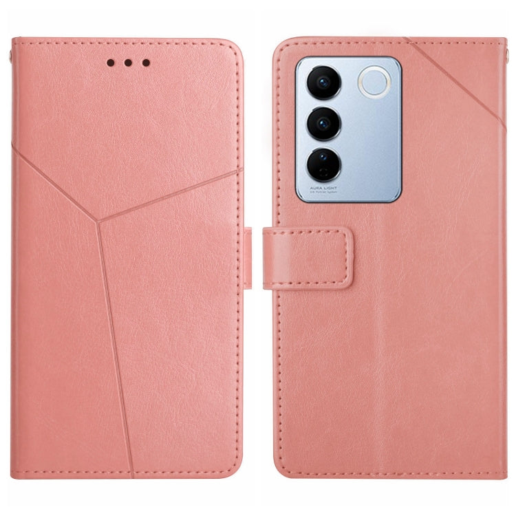 HT01 Y-shaped Pattern Flip Leather Phone Case