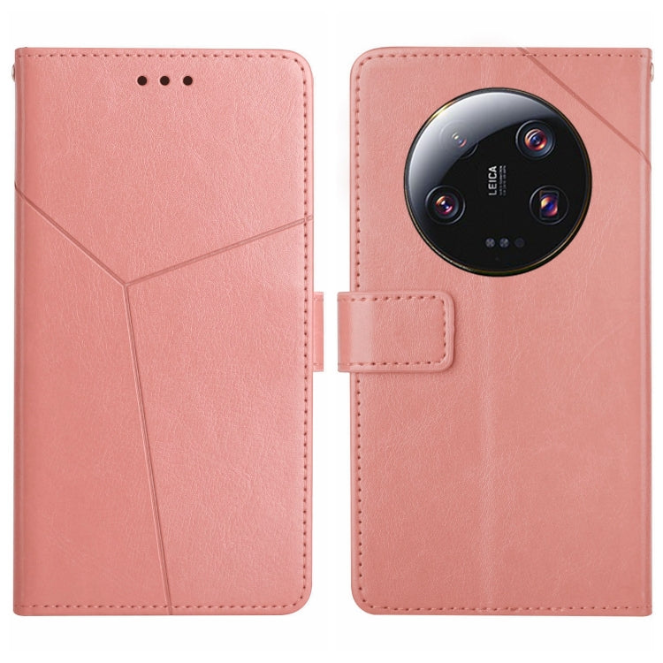 HT01 Y-shaped Pattern Flip Leather Phone Case