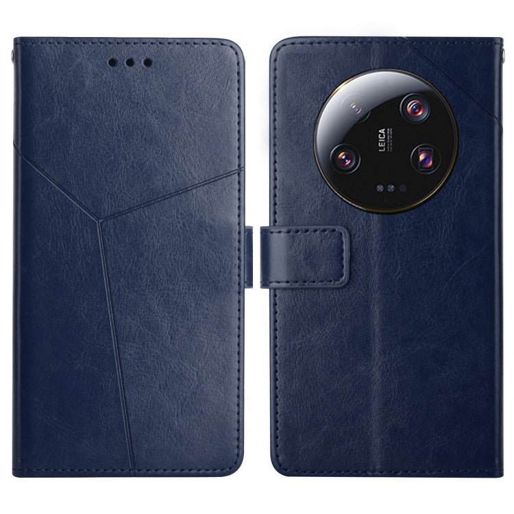 HT01 Y-shaped Pattern Flip Leather Phone Case