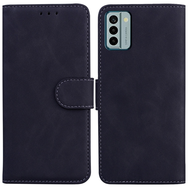Skin Feel Pure Color Flip Leather Phone Case