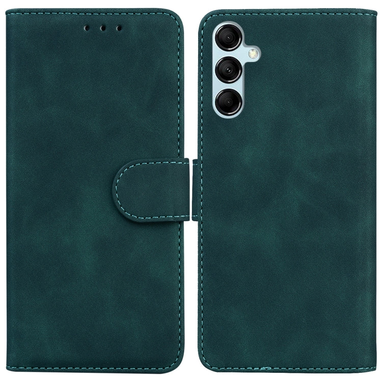 Skin Feel Pure Color Flip Leather Phone Case