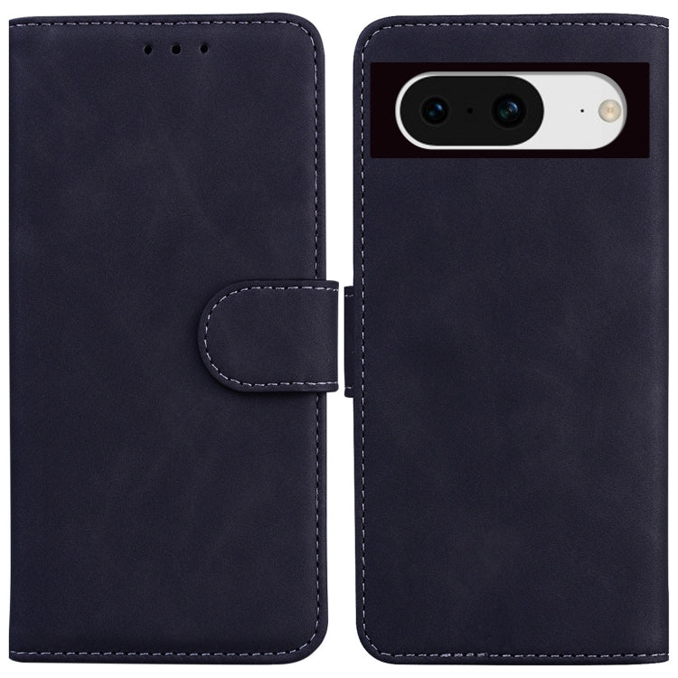 Skin Feel Pure Color Flip Leather Phone Case