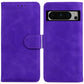 Skin Feel Pure Color Flip Leather Phone Case