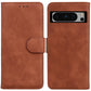 Skin Feel Pure Color Flip Leather Phone Case