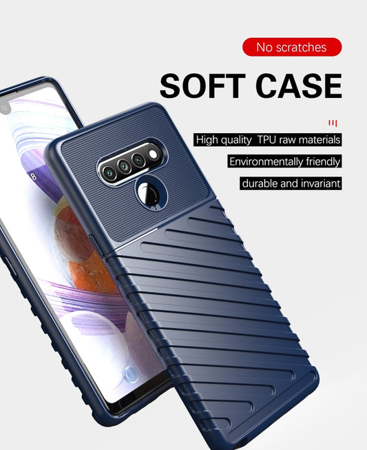 Thunderbolt Shockproof TPU Protective Soft Case, For LG Stylo 6